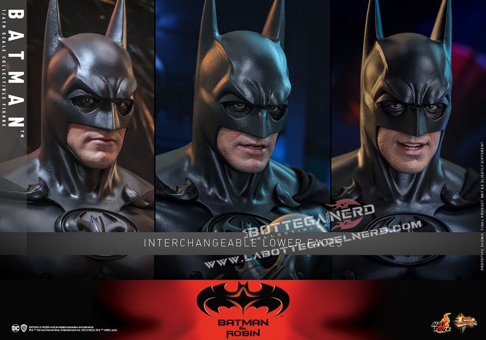 Batman & Robin - Movie Masterpiece Action Figure 1/6 Batman 30cm - immagine 10