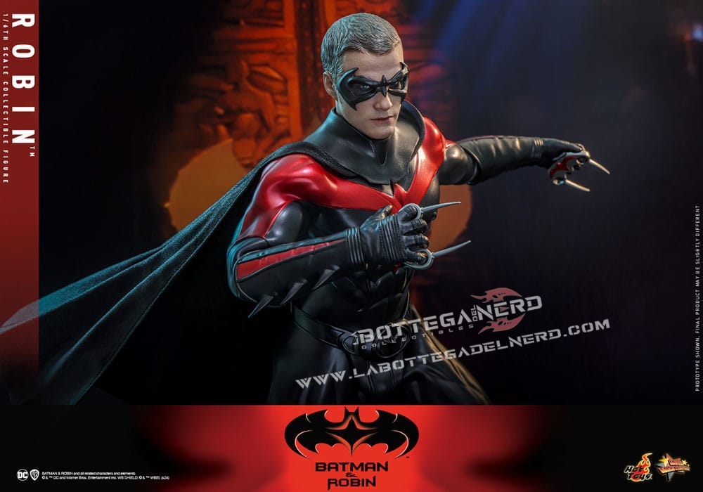 Batman & Robin - Movie Masterpiece Action Figure 1/6 Robin 30cm - immagine 7