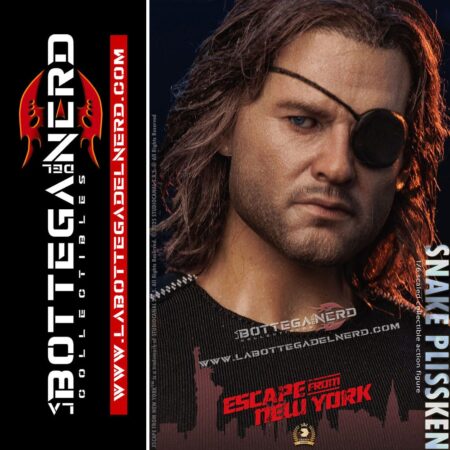 1997: Fuga da New York - Action Figure 1/6 Snake Plissken (Real Hair) 30cm