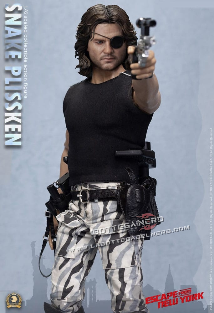 1997: Fuga da New York - Action Figure 1/6 Snake Plissken (Sculpted Hair) 30cm - immagine 9
