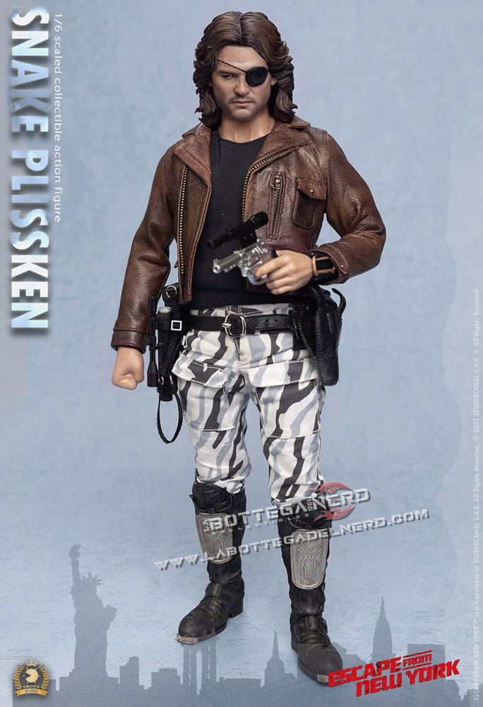 1997: Fuga da New York - Action Figure 1/6 Snake Plissken (Sculpted Hair) 30cm - immagine 8