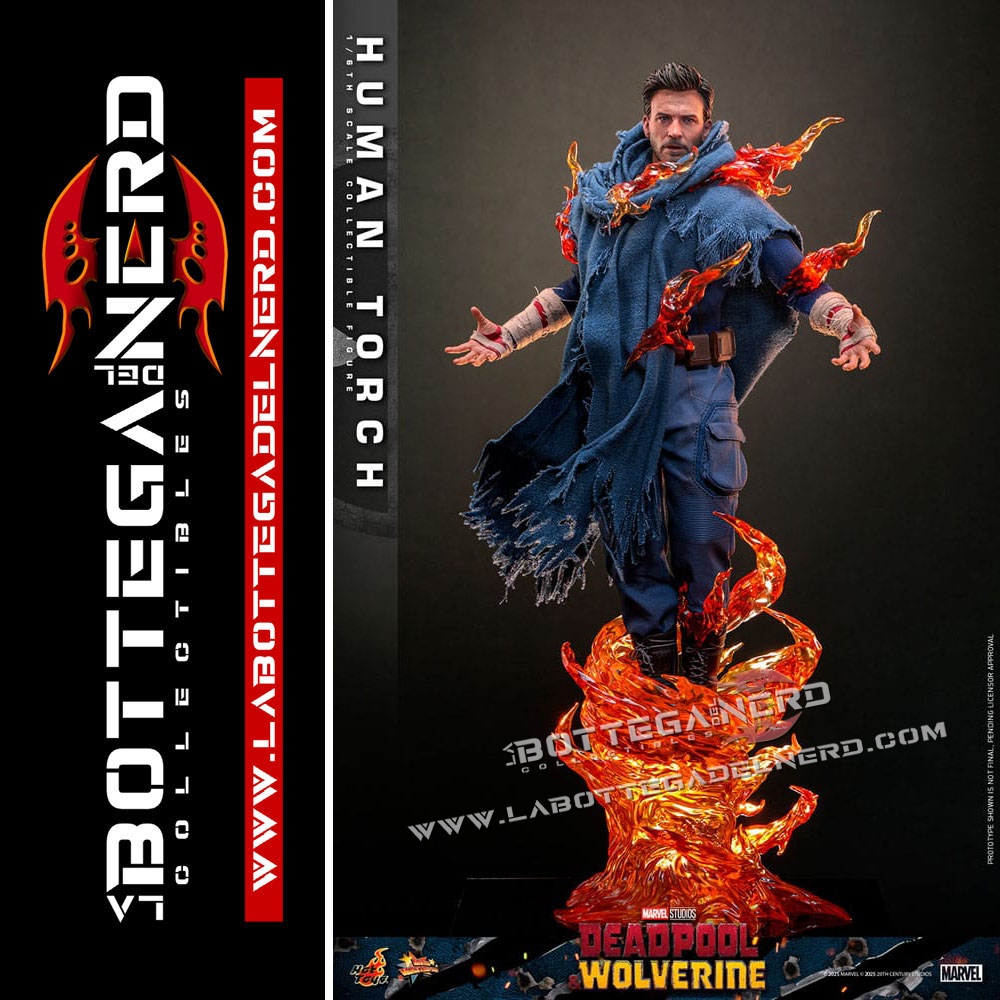 Deadpool & Wolverine - Action Figure 1/6 Human Torch 31cm