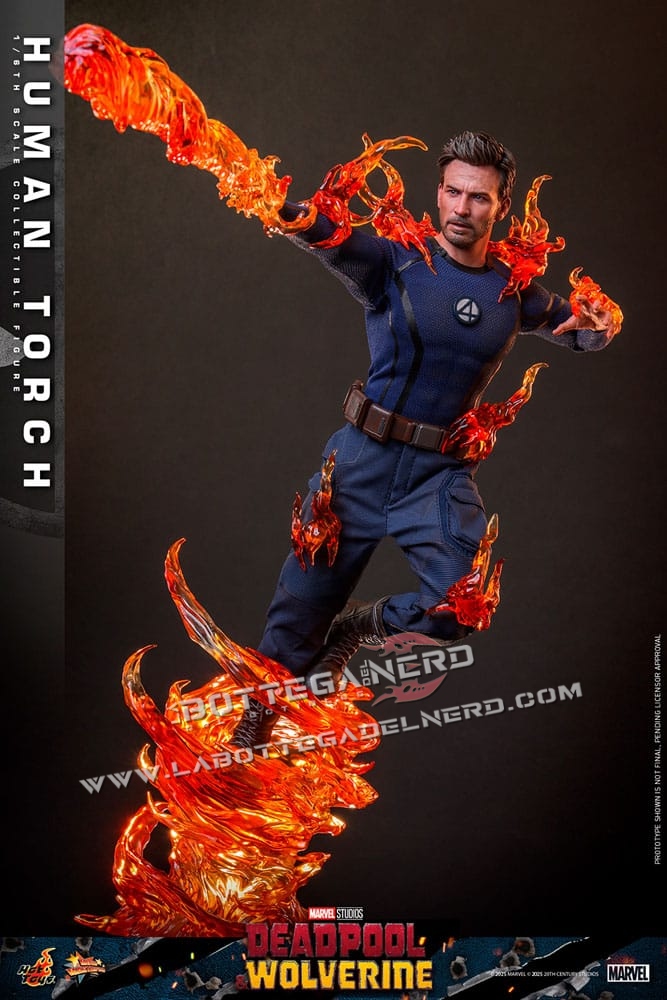 Deadpool & Wolverine - Action Figure 1/6 Human Torch 31cm - immagine 2
