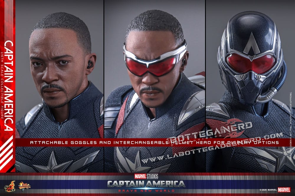 Captain America: Brave New World - Action Figure 1/6 Captain America 30cm - immagine 10