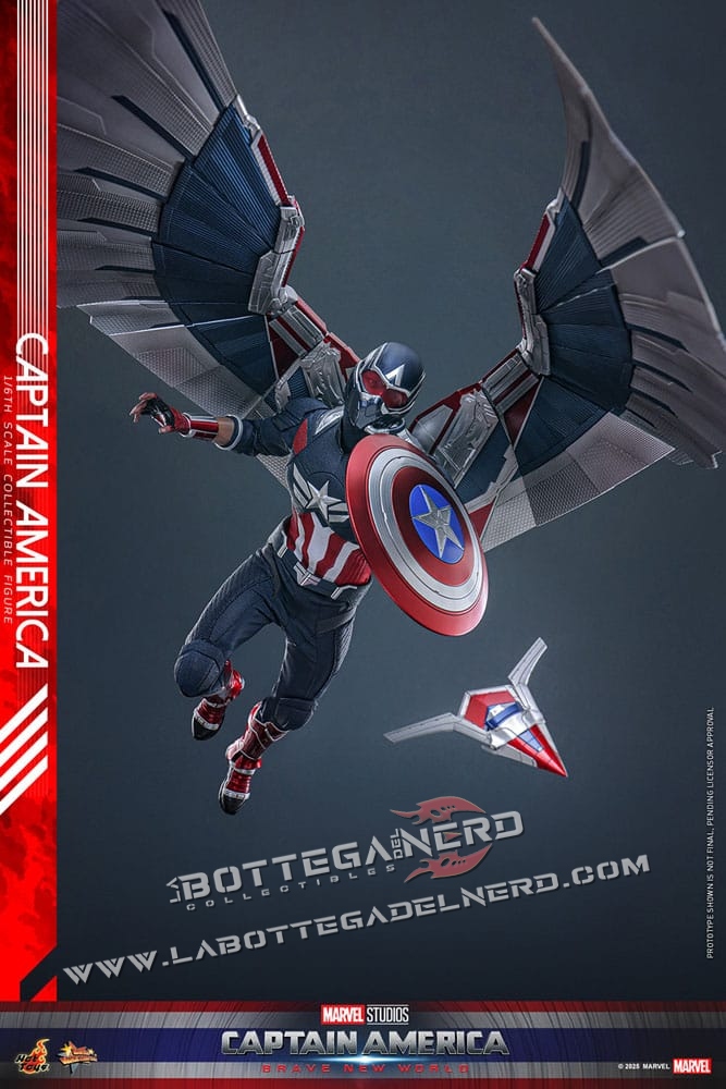 Captain America: Brave New World - Action Figure 1/6 Captain America 30cm - immagine 2