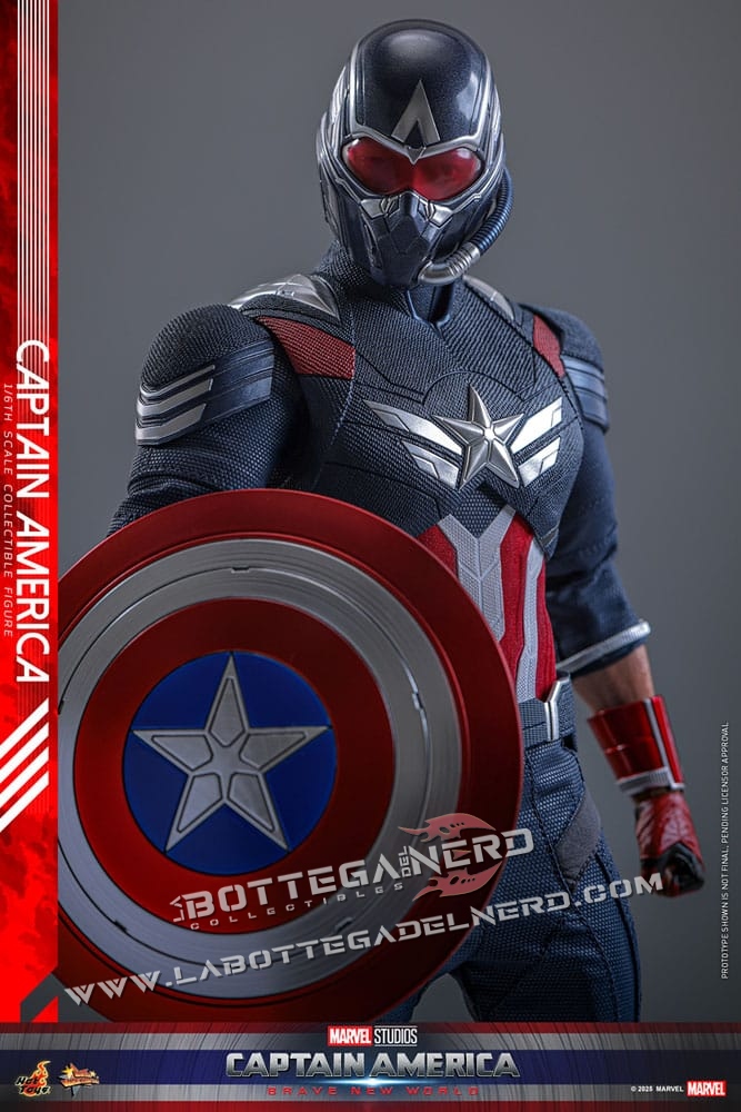 Captain America: Brave New World - Action Figure 1/6 Captain America 30cm - immagine 9