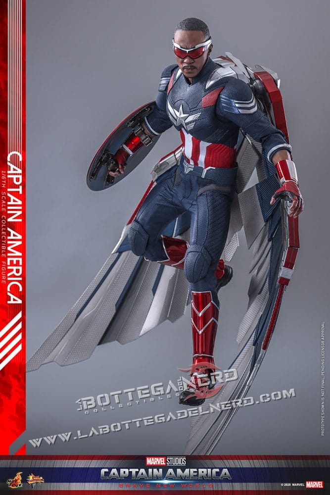 Captain America: Brave New World - Action Figure 1/6 Captain America 30cm - immagine 5
