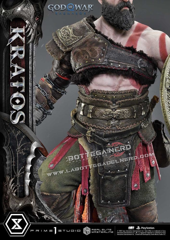 God of War: Ragnarok - Masterline Statue 1/3 Kratos Ver. Ultimate 95cm - immagine 13