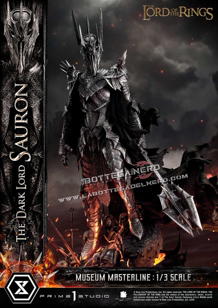 Lord of the Rings - Museum Statue 1/3 The Dark Lord Sauron 117cm - immagine 4