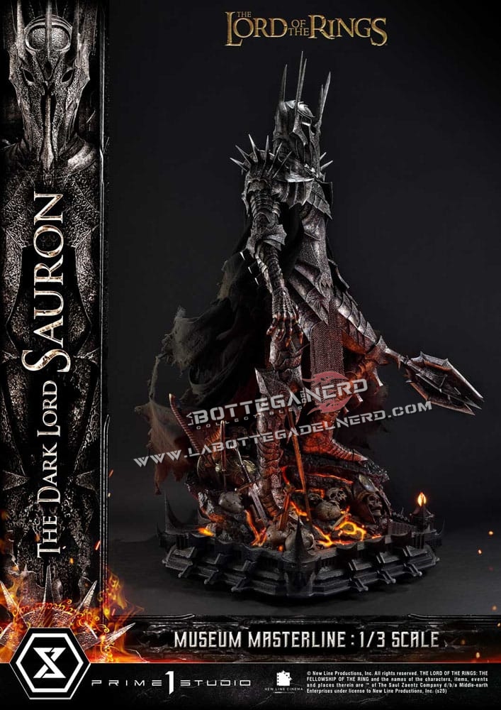 Lord of the Rings - Museum Statue 1/3 The Dark Lord Sauron 117cm - immagine 3