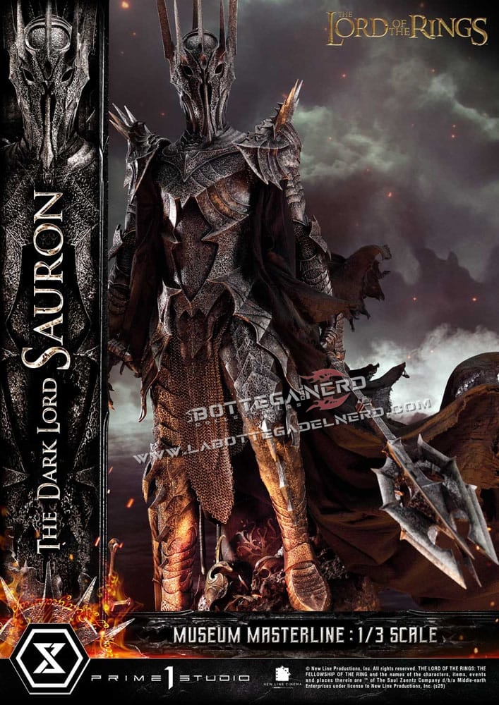 Lord of the Rings - Museum Statue 1/3 The Dark Lord Sauron 117cm - immagine 7