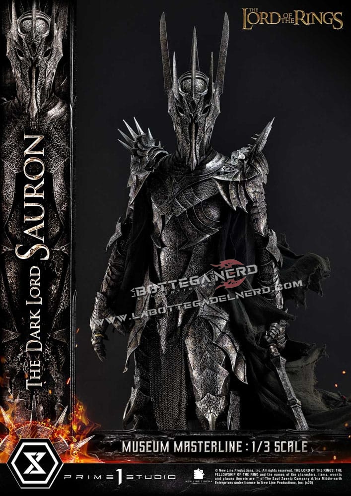 Lord of the Rings - Museum Statue 1/3 The Dark Lord Sauron 117cm - immagine 8