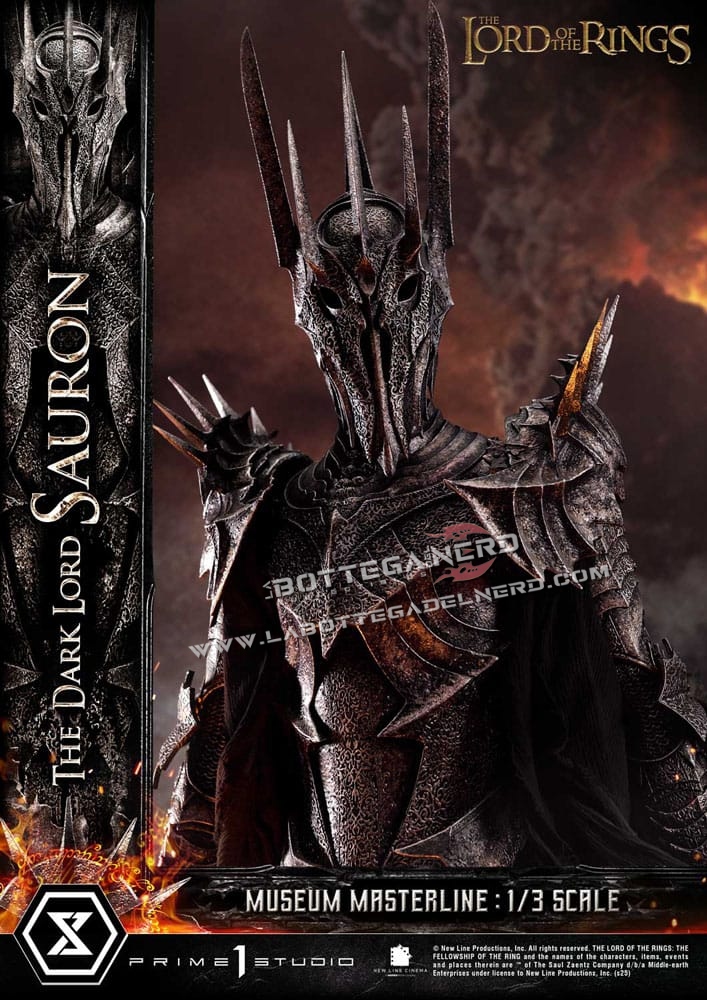 Lord of the Rings - Museum Statue 1/3 The Dark Lord Sauron 117cm - immagine 6
