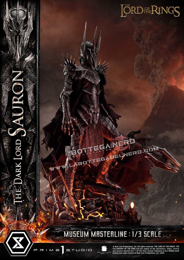 Lord of the Rings - Museum Statue 1/3 The Dark Lord Sauron 117cm - immagine 2