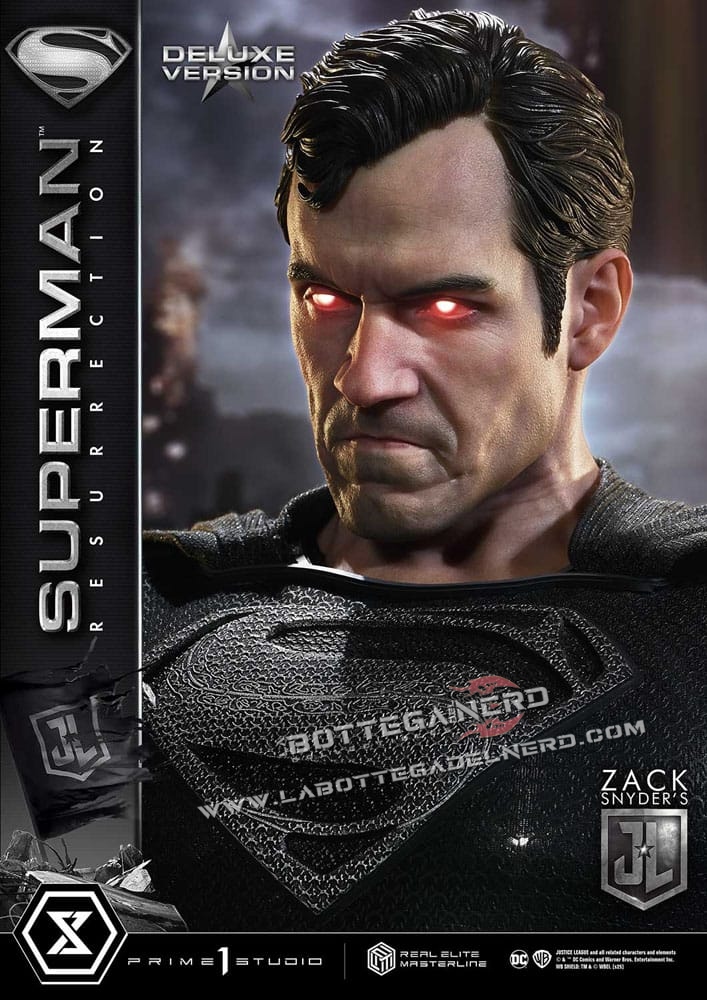Justice League - Real Elite Statue 1/3 Superman Resurrection Bonus Deluxe 95cm - immagine 9