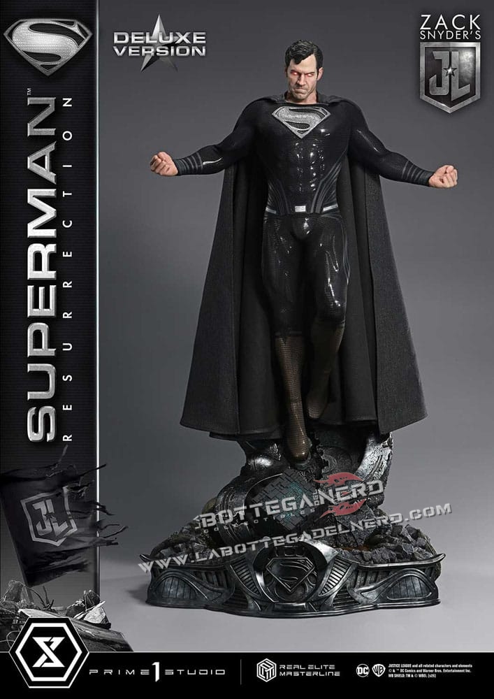 Justice League - Real Elite Statue 1/3 Superman Resurrection Bonus Deluxe 95cm - immagine 13
