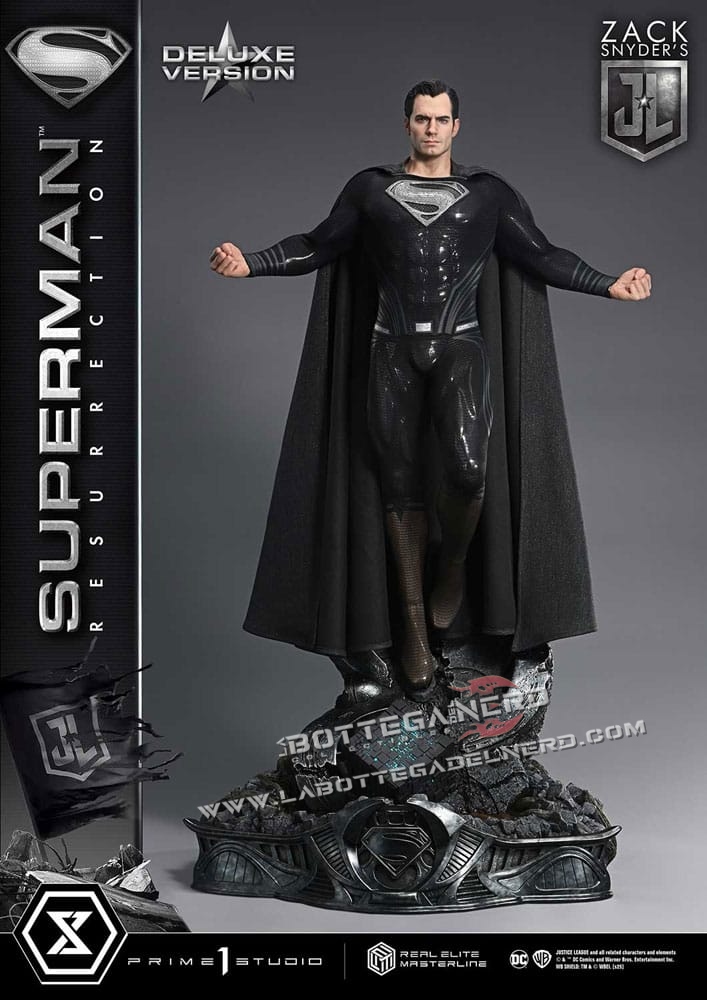 Justice League - Real Elite Statue 1/3 Superman Resurrection Bonus Deluxe 95cm - immagine 12
