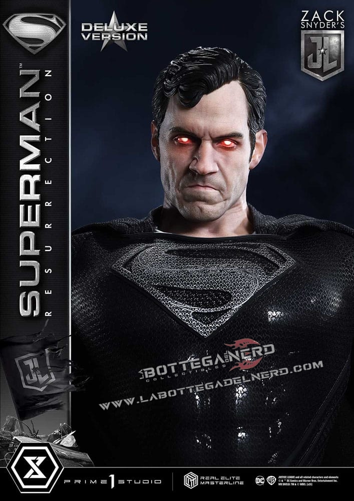 Justice League - Real Elite Statue 1/3 Superman Resurrection Bonus Deluxe 95cm - immagine 10