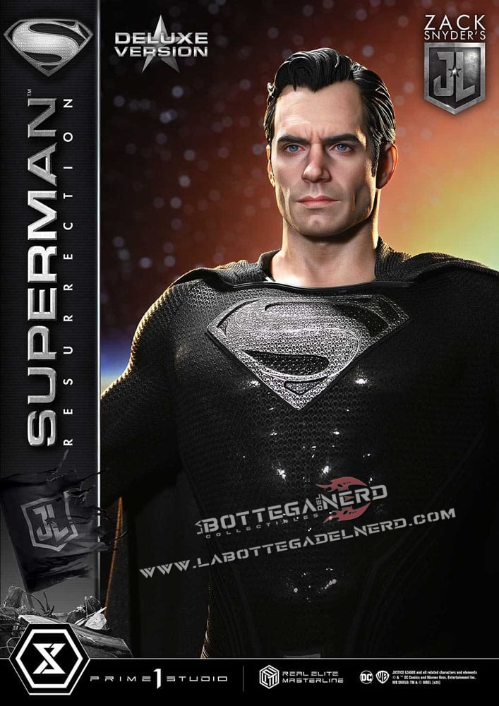 Justice League - Real Elite Statue 1/3 Superman Resurrection Bonus Deluxe 95cm - immagine 8