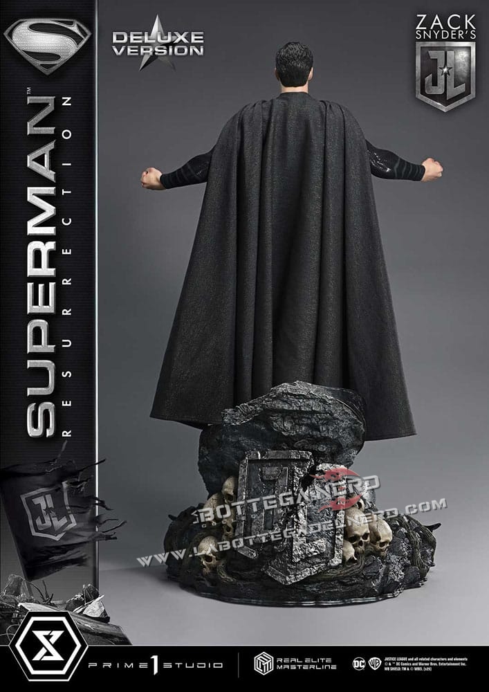 Justice League - Real Elite Statue 1/3 Superman Resurrection Bonus Deluxe 95cm - immagine 14