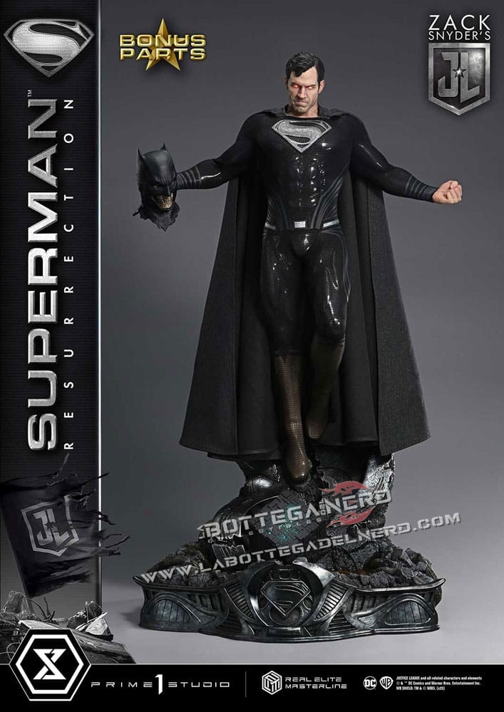 Justice League - Real Elite Statue 1/3 Superman Resurrection Bonus Deluxe 95cm - immagine 3