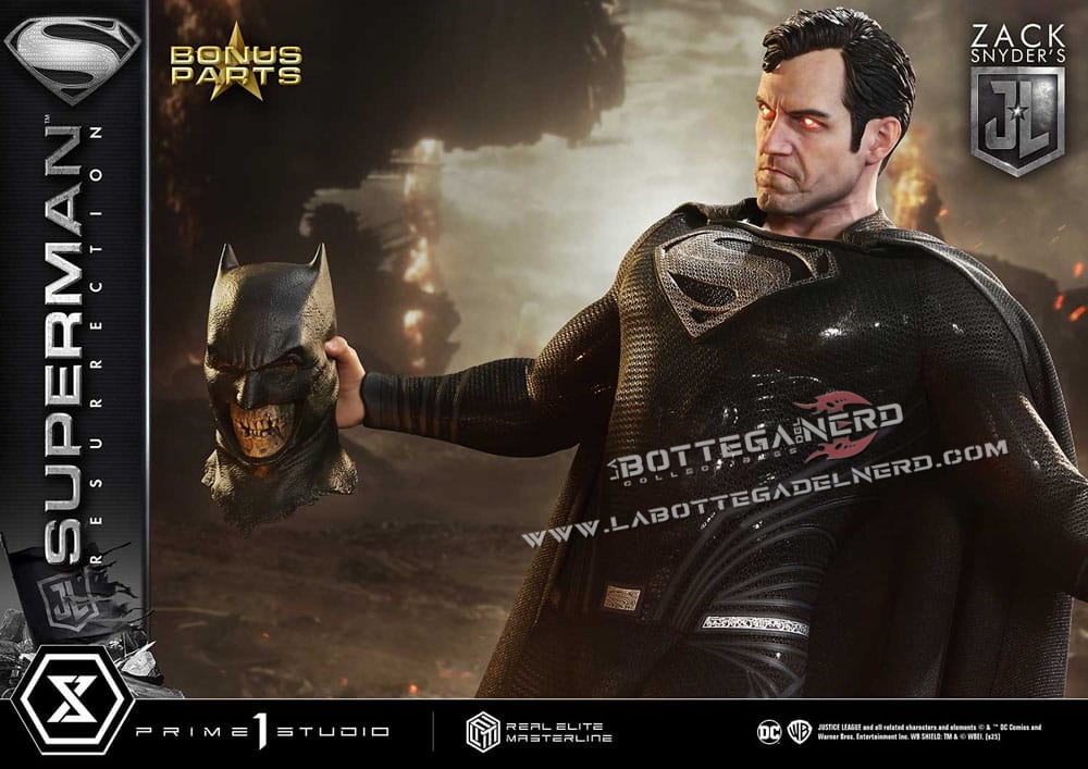 Justice League - Real Elite Statue 1/3 Superman Resurrection Bonus Deluxe 95cm - immagine 4