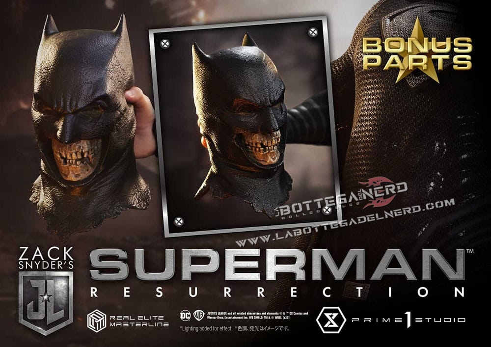Justice League - Real Elite Statue 1/3 Superman Resurrection Bonus Deluxe 95cm - immagine 2
