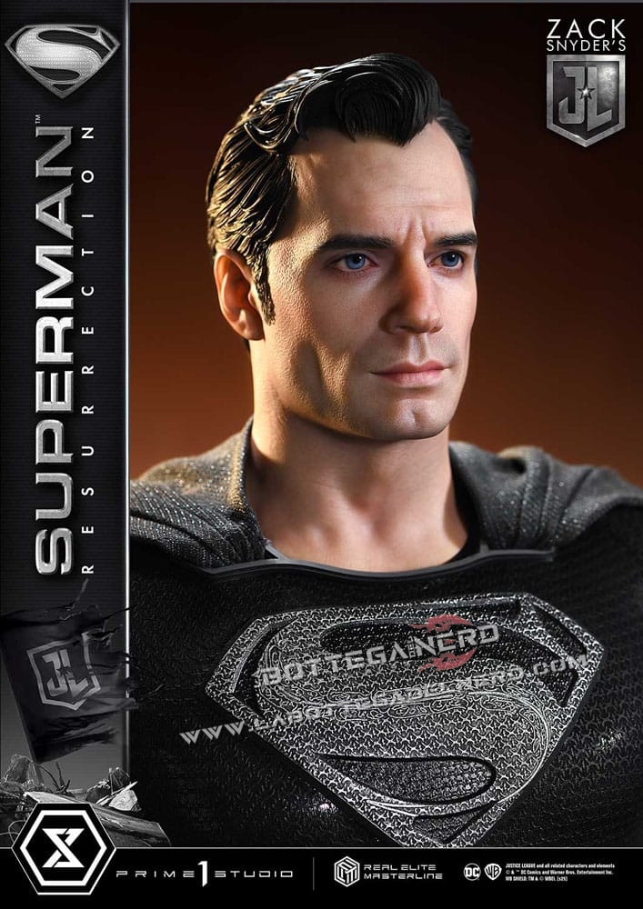 Justice League - Real Elite Statue 1/3 Superman Resurrection Bonus Deluxe 95cm - immagine 20
