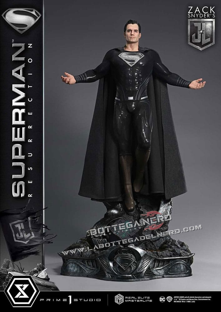 Justice League - Real Elite Statue 1/3 Superman Resurrection Bonus Deluxe 95cm - immagine 24