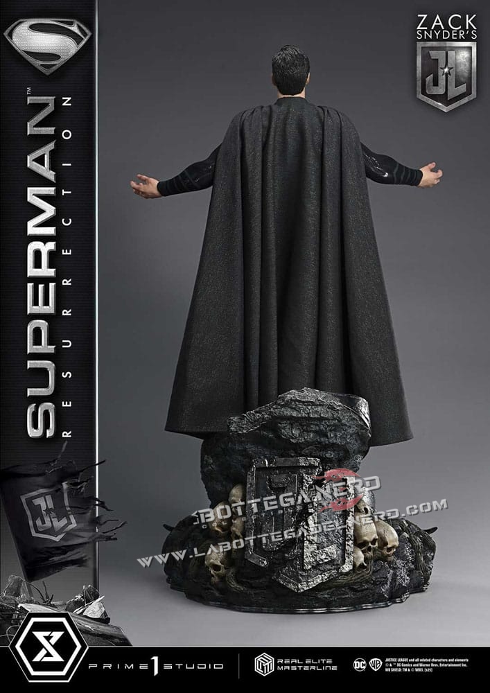 Justice League - Real Elite Statue 1/3 Superman Resurrection Bonus Deluxe 95cm - immagine 26