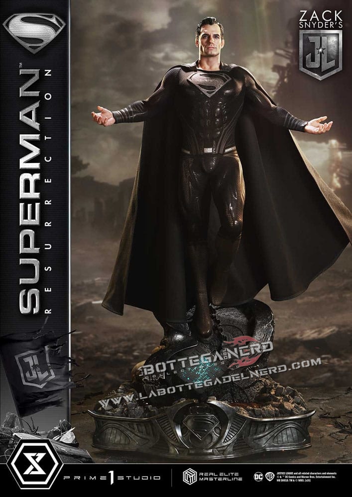 Justice League - Real Elite Statue 1/3 Superman Resurrection Bonus Deluxe 95cm - immagine 25