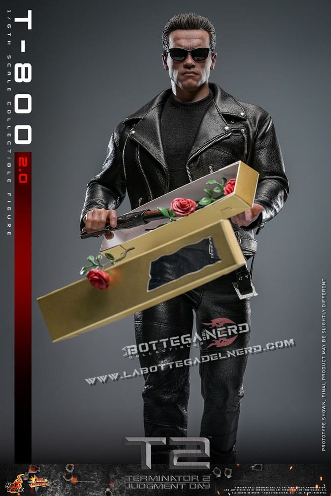Terminator 2 - Movie Masterpiece Action Figure 1/6 T-800 2.0 32cm - immagine 9