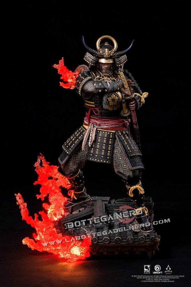 Assassin's Creed Shadows - Animus 1/8 Statue Yasuke 27cm - immagine 2