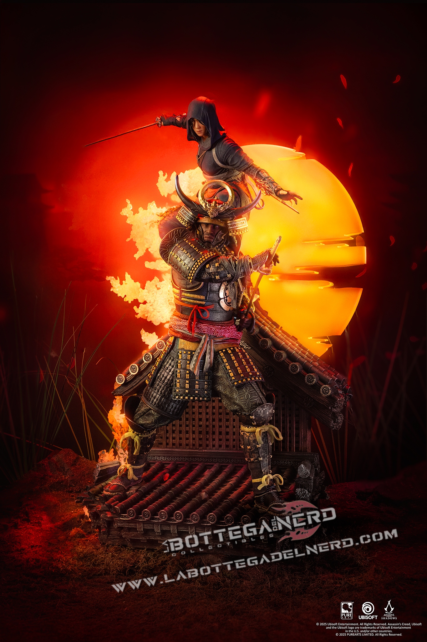 Assassin's Creed Shadows - Animus 1/4 Statue Naoe & Yasuke 78cm - immagine 2