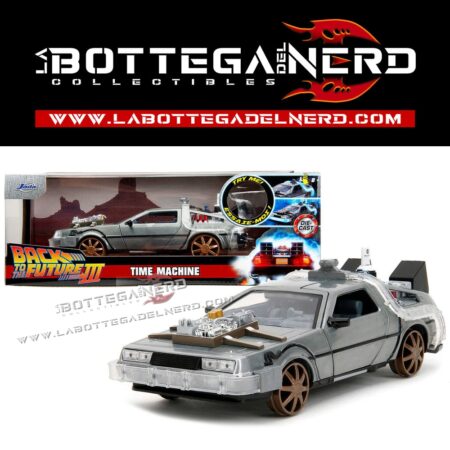 Ritorno al Futuro III - Diecast Model 1/24 DeLorean Time Machine Railway