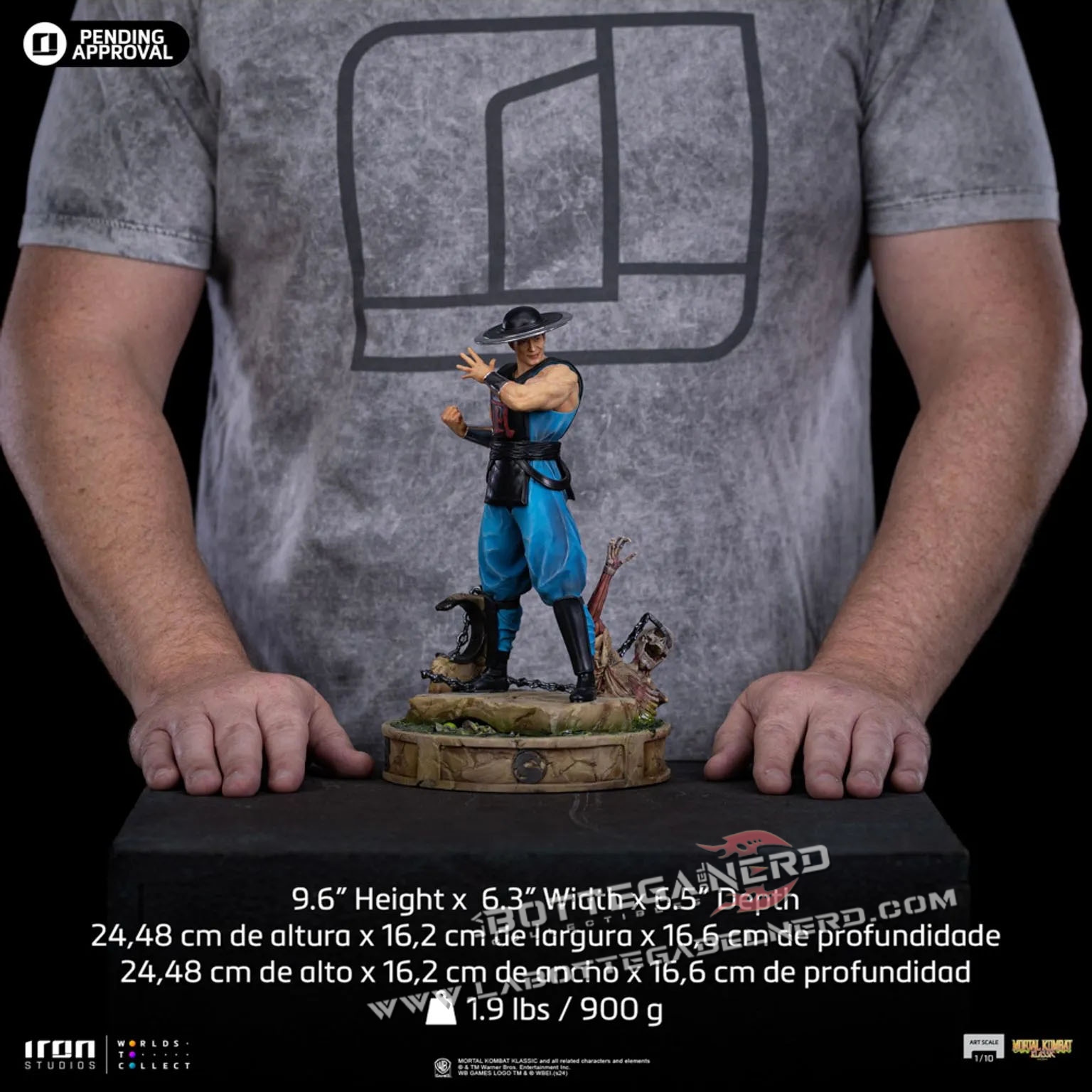 Mortal Kombat - Art Scale Statue 1/10 Kung Lao 24cm - immagine 11