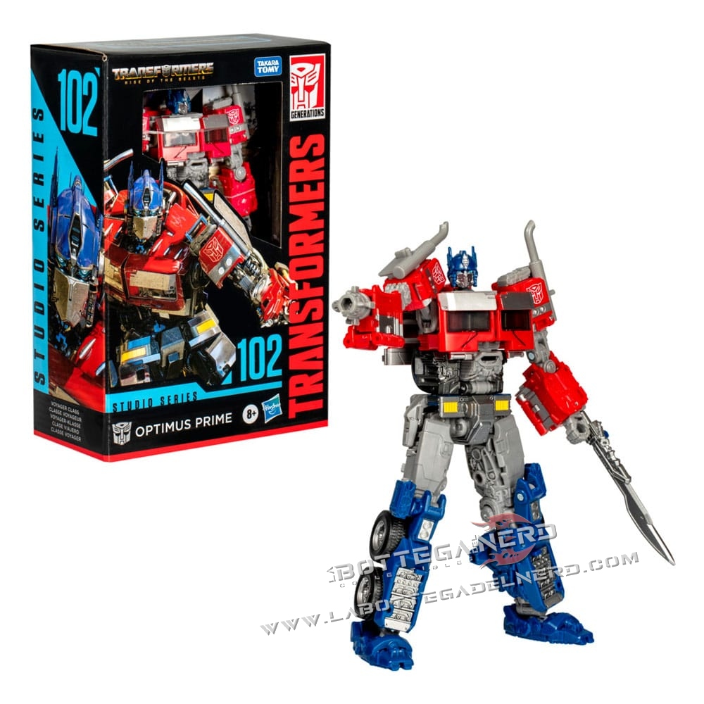 Transformers: Rise of the Beasts - Action Figure Optimus Prime 17cm - immagine 4