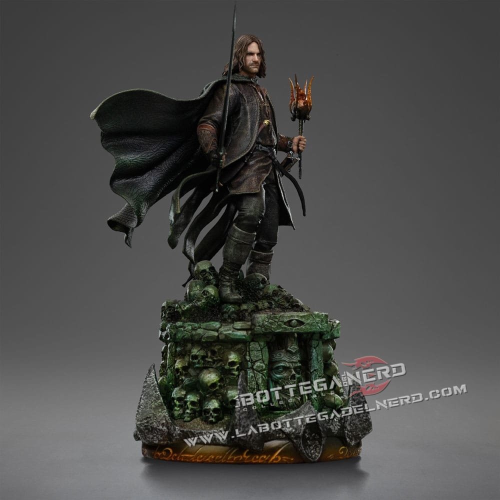 The Lord of the Rings - Statue 1/10 Aragorn Unleashed 31cm - immagine 2