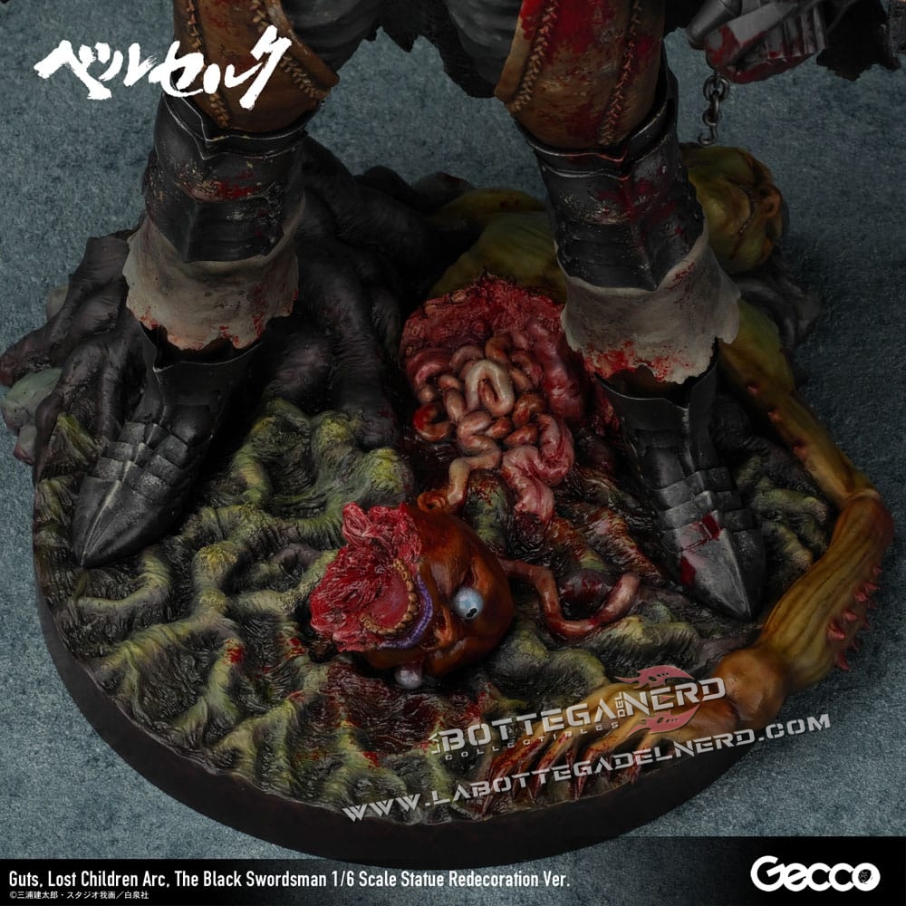 Berserk - Statue Guts Black Swordsman (Lost Children Arc) Redecoration 38cm - immagine 11