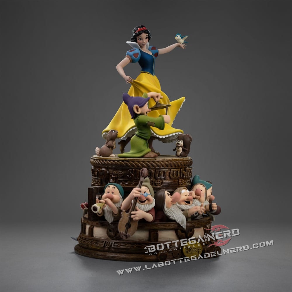 DISNEY - Snow White Statue 1/10 Biancaneve Deluxe 29cm - immagine 2