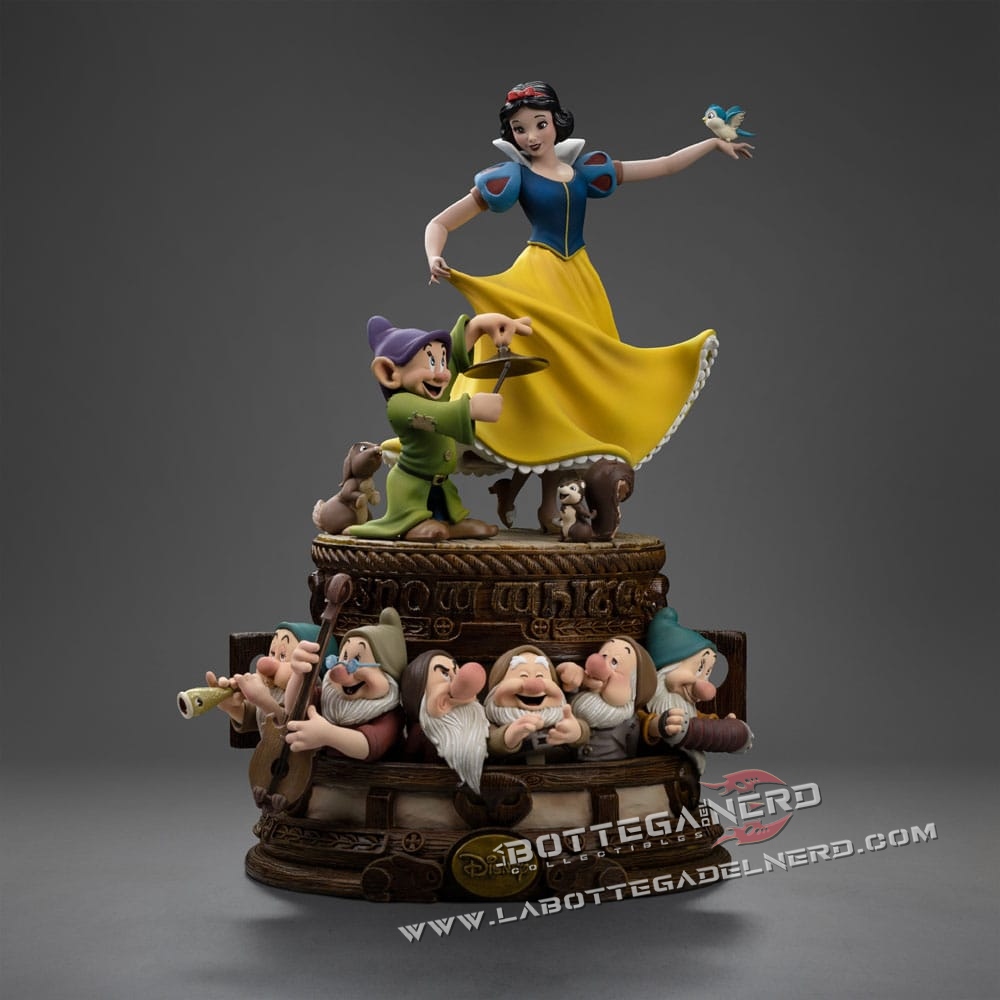 DISNEY - Snow White Statue 1/10 Biancaneve Deluxe 29cm - immagine 3