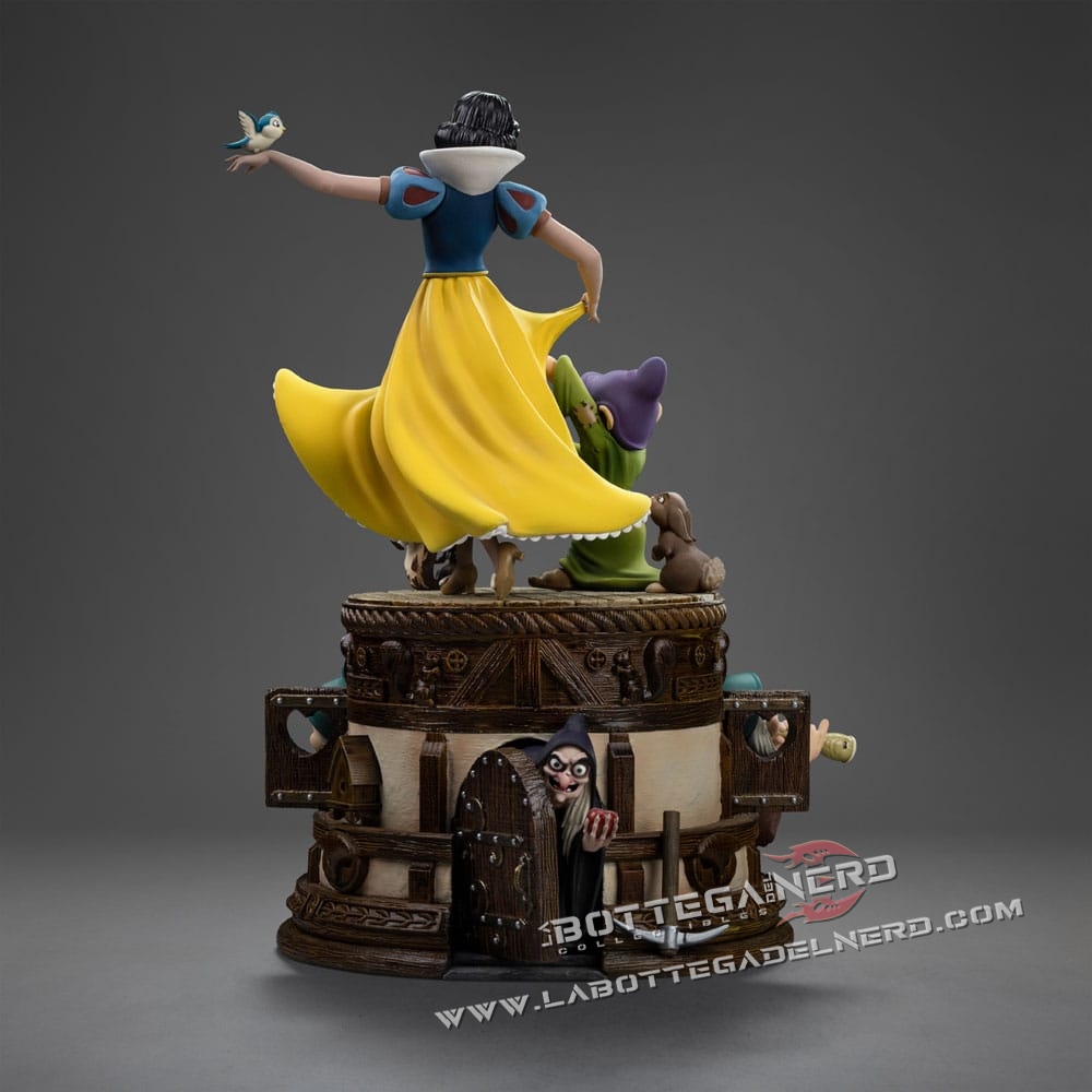 DISNEY - Snow White Statue 1/10 Biancaneve Deluxe 29cm - immagine 4