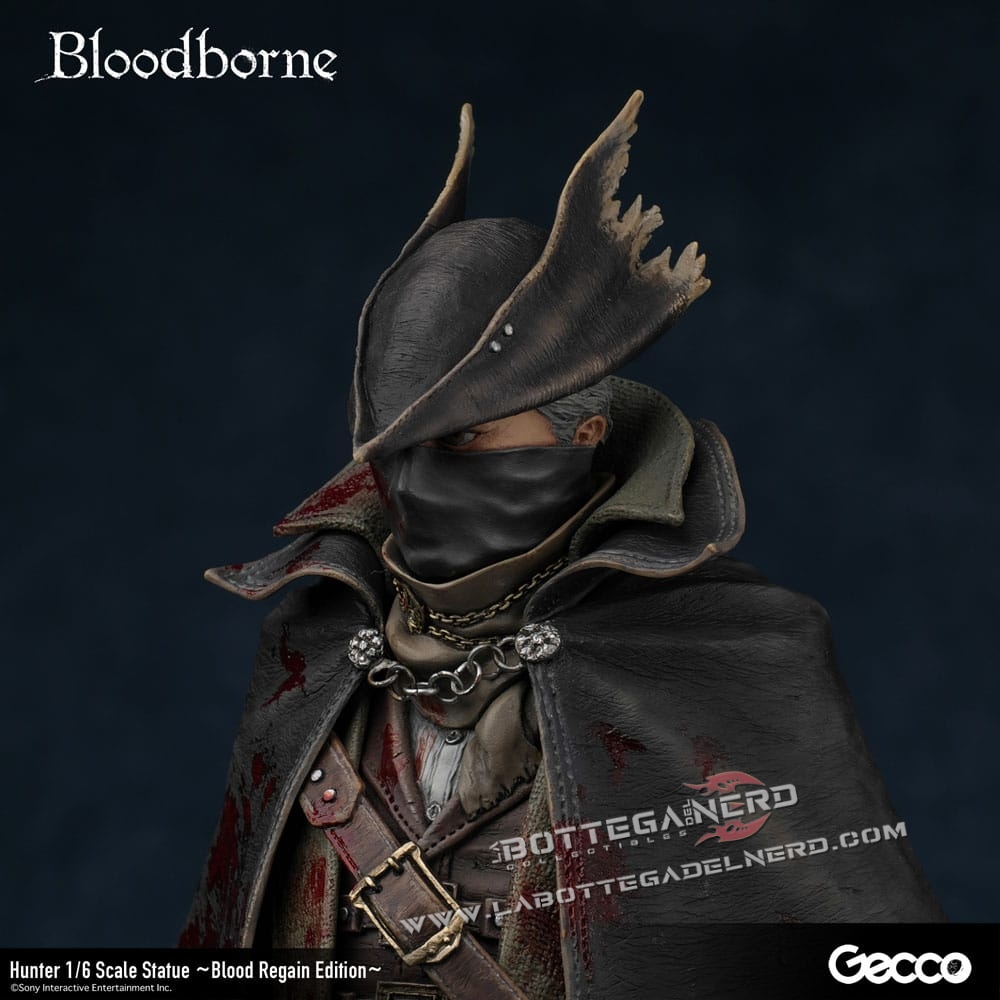 Bloodborne The Old Hunters - PVC Statue 1/6 Hunter Blood Regain Edition 32cm - immagine 4