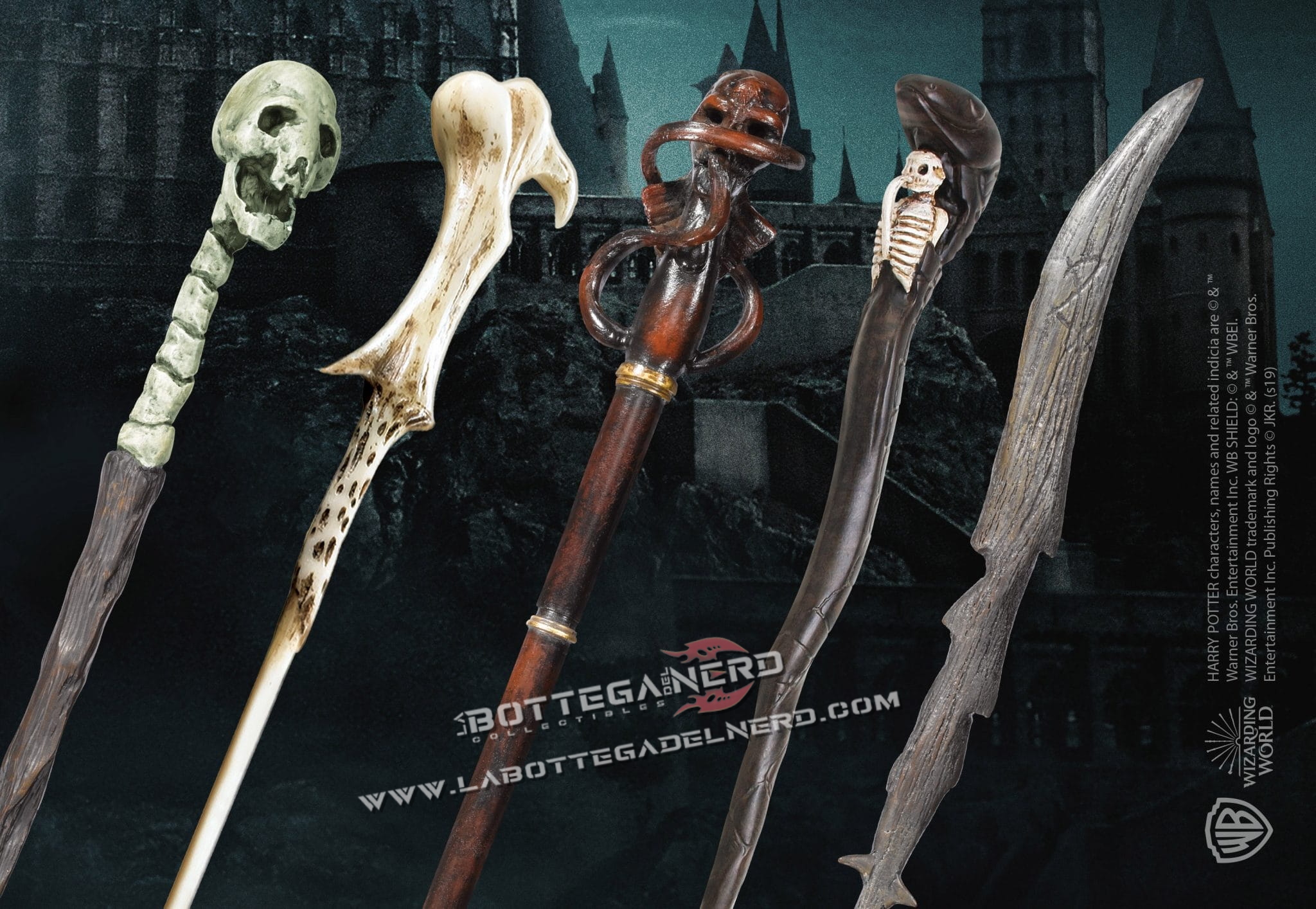 Harry Potter - Portabacchette The Dark Mark Wand Collection - immagine 2