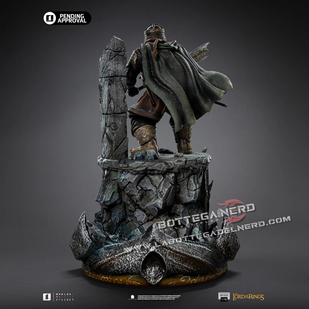 The Lord of the Rings - Statue 1/10 Gimli Unleashed 26cm - immagine 4