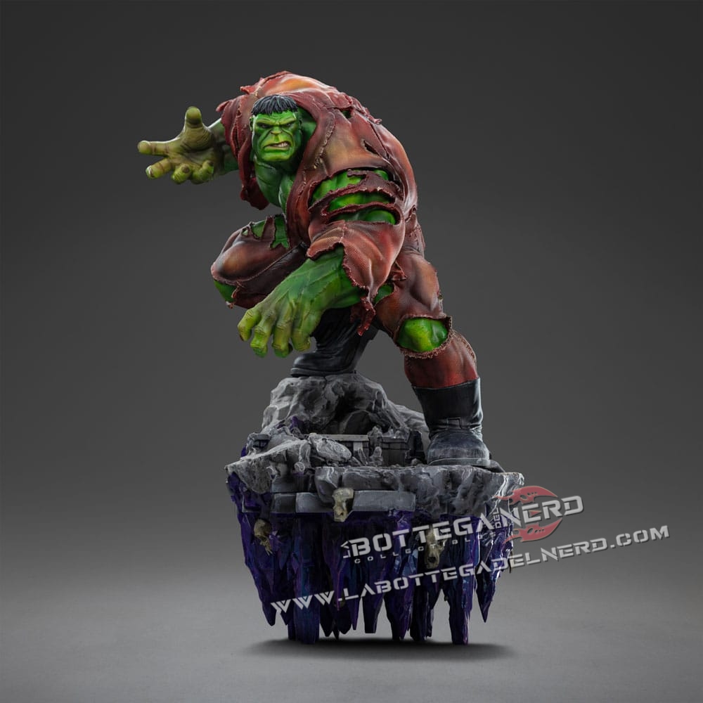 Marvel - Statue 1/10 Infinity Gauntlet Hulk Diorama Deluxe 32cm - immagine 3
