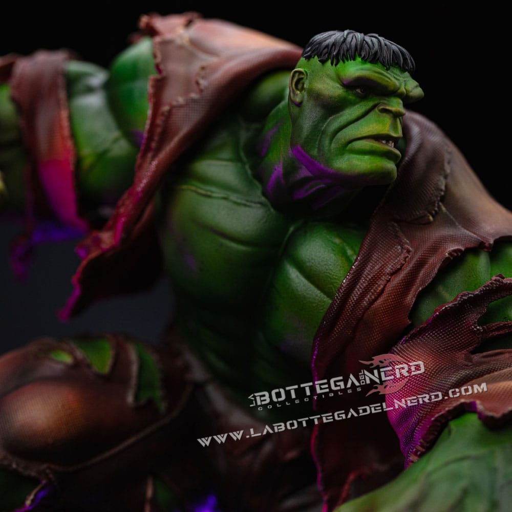 Marvel - Statue 1/10 Infinity Gauntlet Hulk Diorama Deluxe 32cm - immagine 5