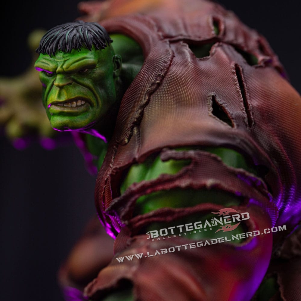 Marvel - Statue 1/10 Infinity Gauntlet Hulk Diorama Deluxe 32cm - immagine 6
