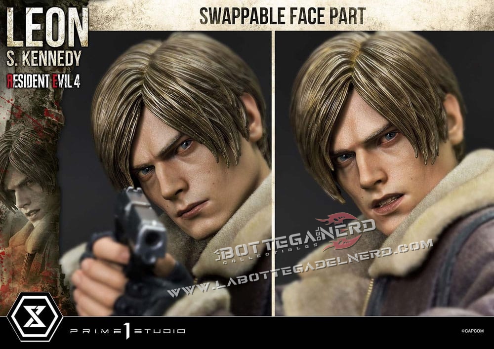Resident Evil 4 - Masterline Statue 1/4 Leon S. Kennedy 64cm - immagine 12