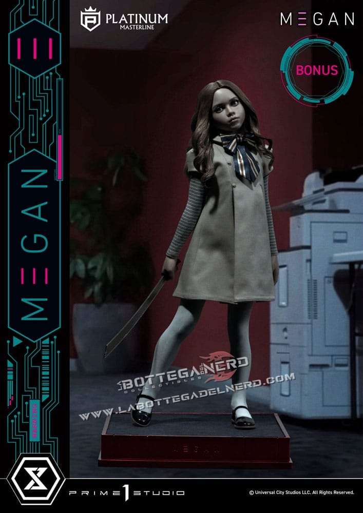 M3gan - Platimum Masterline Series Statue 1/3 Megan Bonus 50cm - immagine 4
